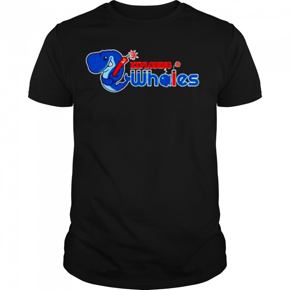 Eugene emeralds exploding whales shirt