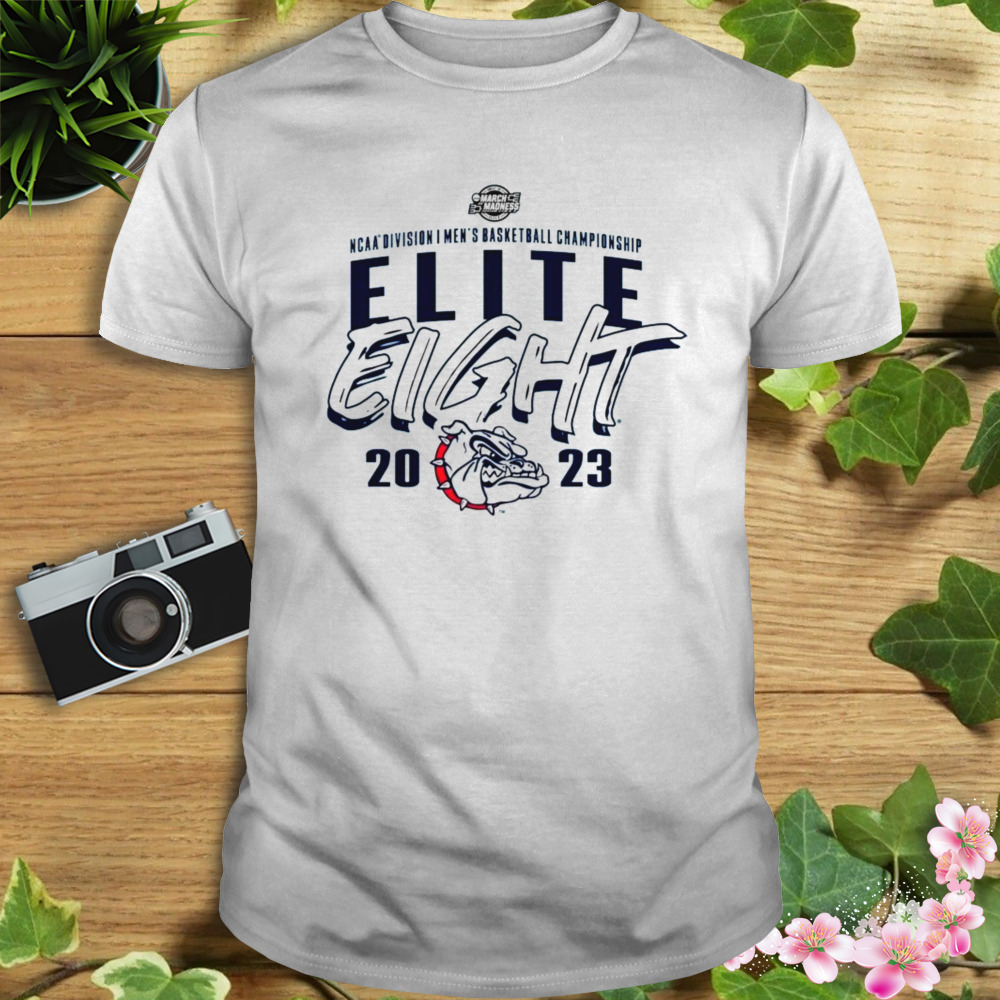 Gonzaga Bulldogs 2023 NCAA Men’s Basketball Tournament March Madness Elite Eight Team Shirt