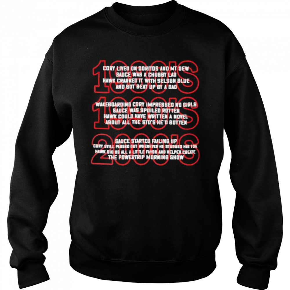 Sweat shirts