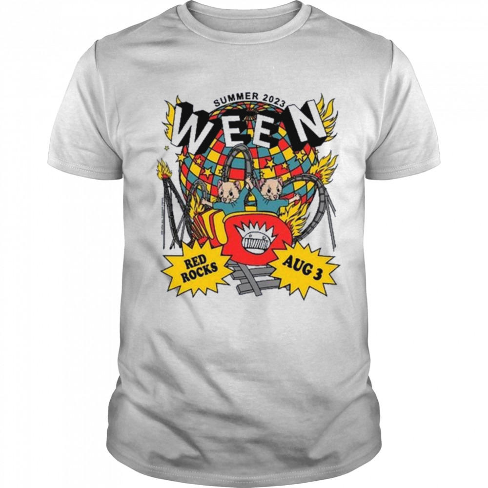 ween Band August 3 2023 Red Rocks Morrison shirt