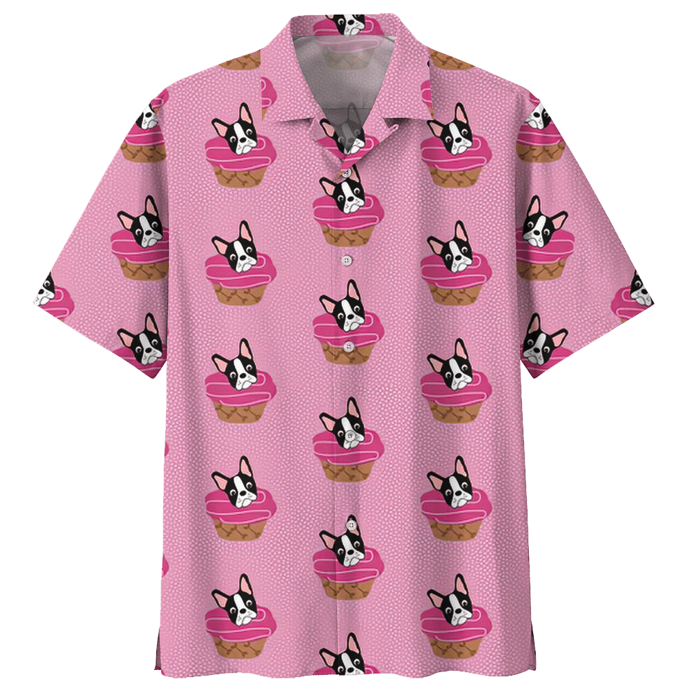 French Bulldog Pink Amazing Unisex Hawaiian Shir