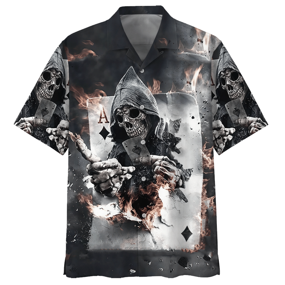 Poker Black Nice Unisex Hawaiian Shirt