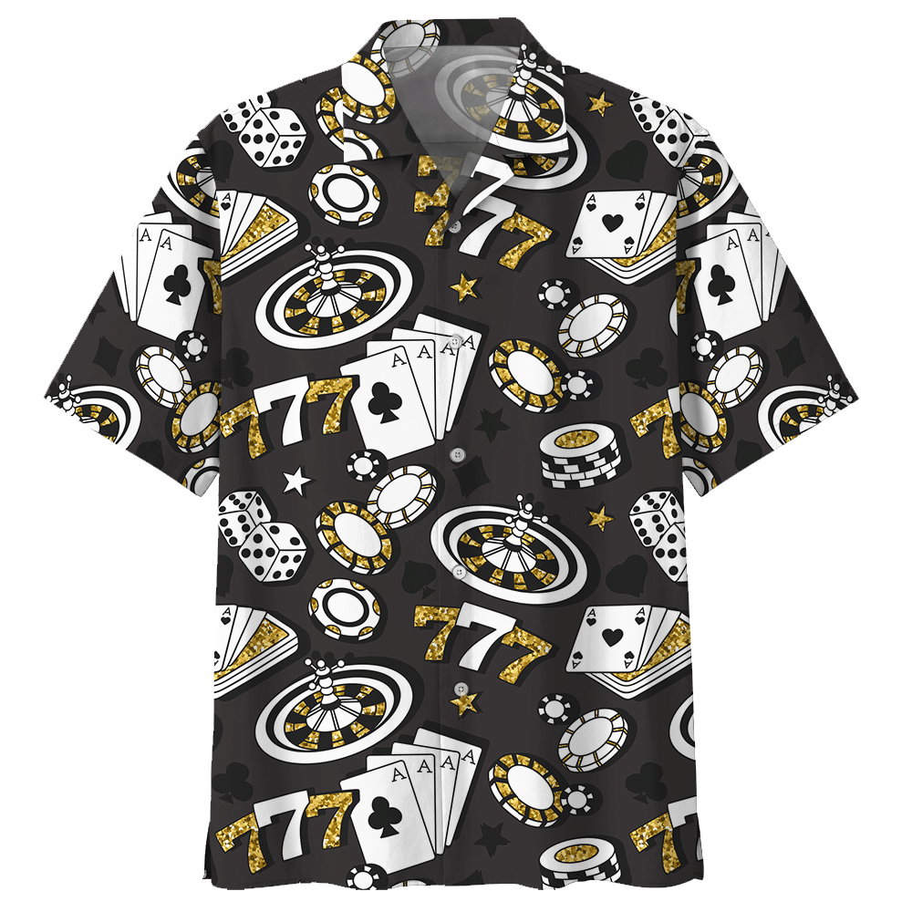 Poker Black Unique Unisex Hawaiian Shirt