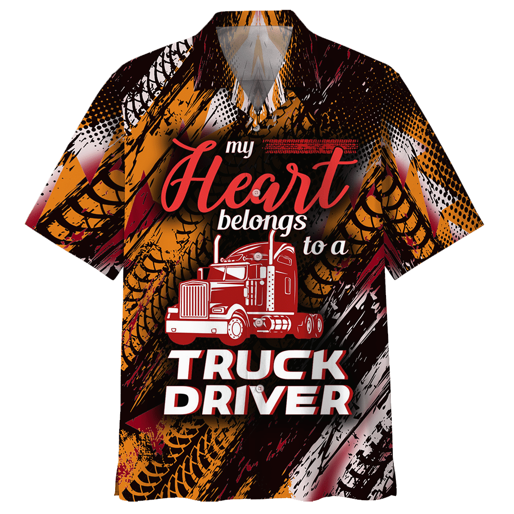 Trucker  Colorful Unique Unisex Hawaiian Shirt