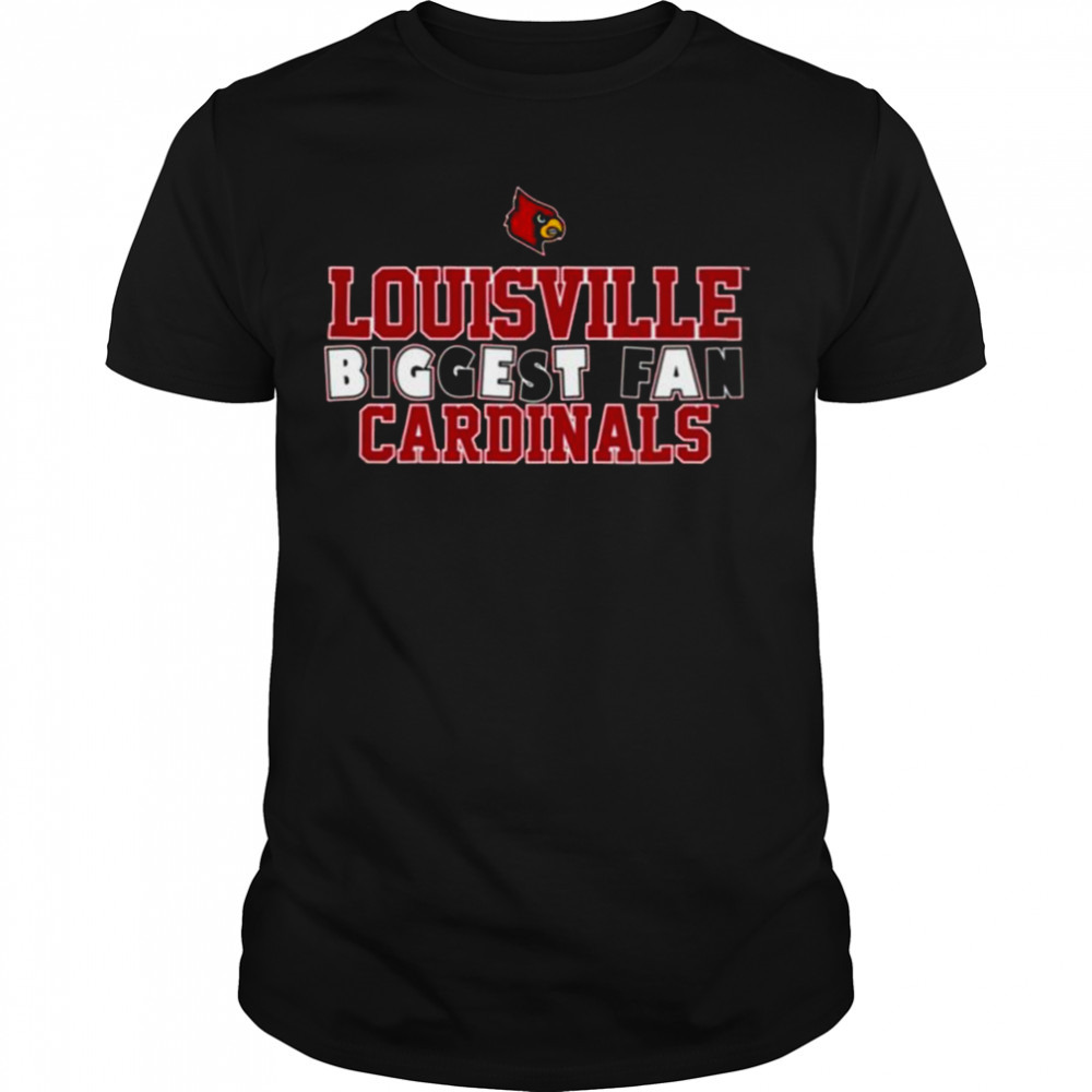 Bookstore Red Louisville Cardinals Toni Toddler Biggest Fan Shirt