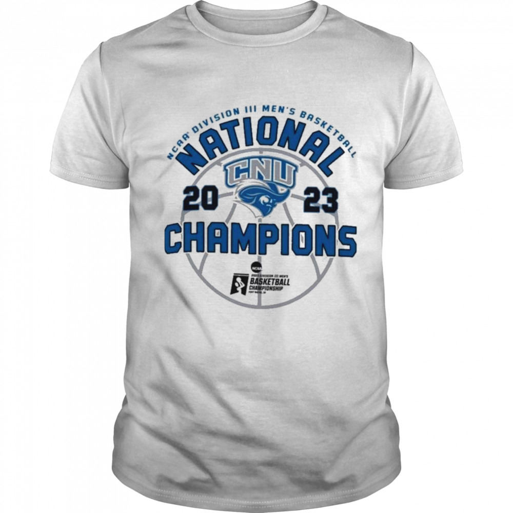 Christpher Newport University Captains Men’s Basketball 2023 NCAA Division III National Champions Shirt