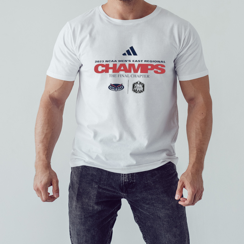 FAU Owls adidas 2023 NCAA Men’s Basketball Tournament March Madness Final Four Regional Champions Locker Room T-Shirt 1 Unisex shirt