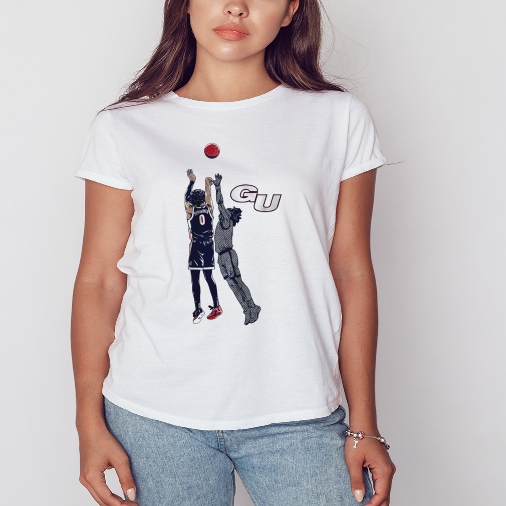Gonzaga Julian Strawther The Shot T-shirt 2 Women's shirt