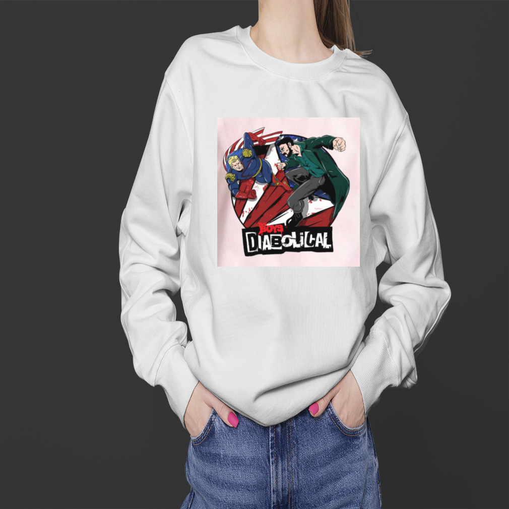 Homelander Vs Billy Butcher The Boys shirt 4 Sweater