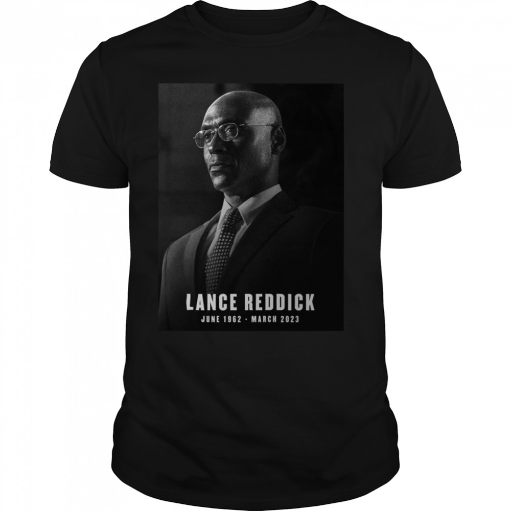 Lance Reddick Rip American Actor shirt