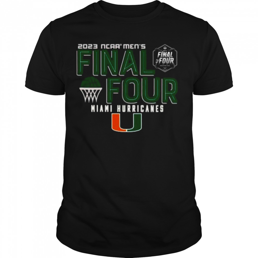 Miami Hurricanes 2023 NCAA Men’s Basketball Tournament March Madness Final Four shirt