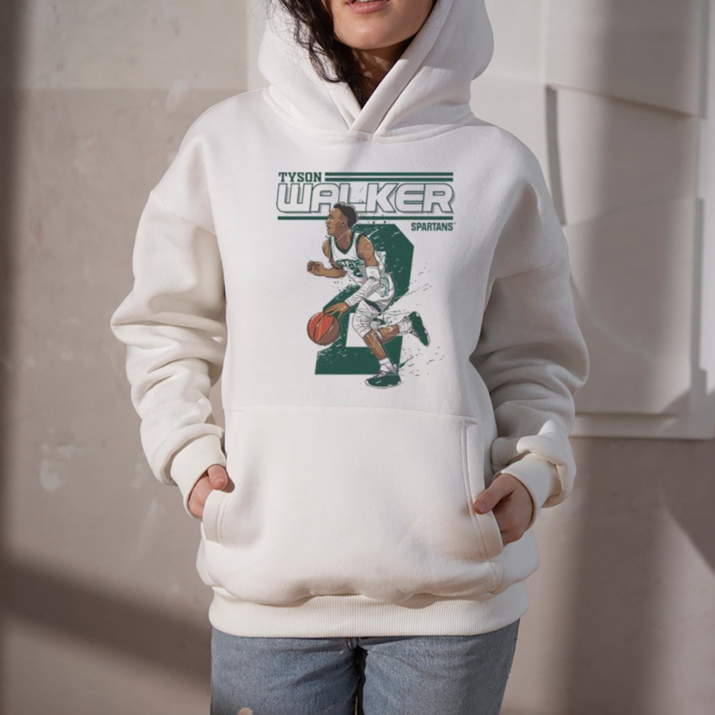 Michigan State Spartans NCAA Men’s Basketball Tyson Walker shirt 5 Hoodie