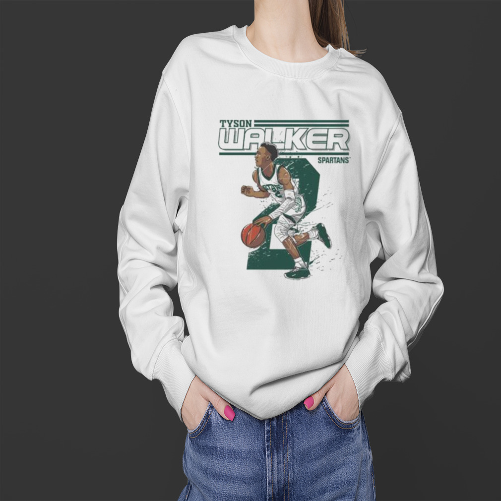 Michigan State Spartans NCAA Men’s Basketball Tyson Walker shirt 4 Sweater