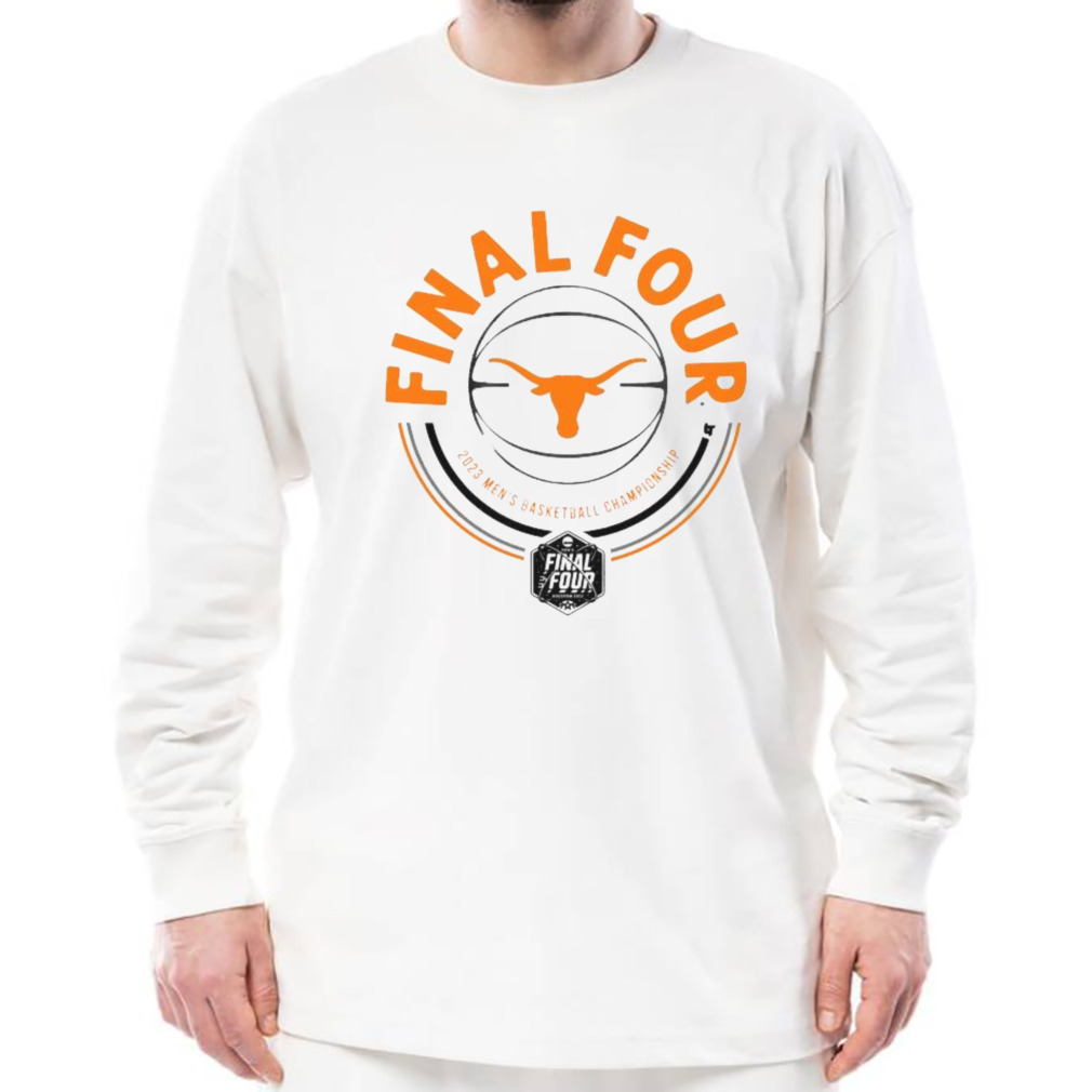 Texas Men’s Final Four Circle 2023 NCAA Men’s Basketball Championship Shirt 3 Longsleeve shirt