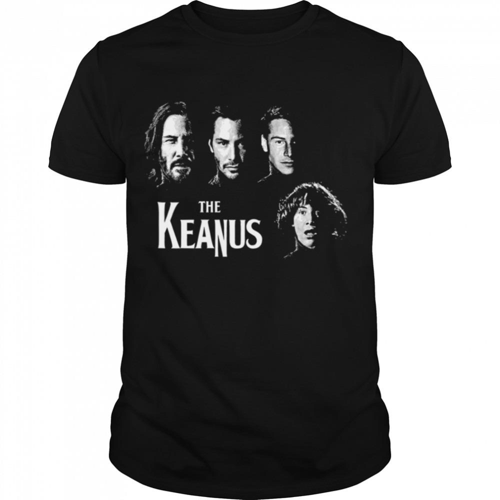 The Keanus Keanu Reeves Beatles Mashup John Wick shirt