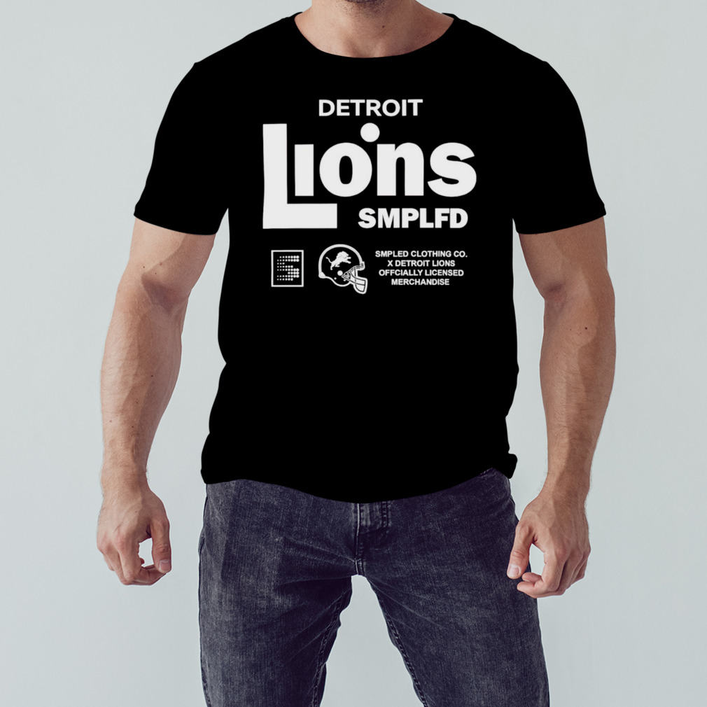 Shop Detroit Lions SMPLFD 2023 T-Shirt Clothing