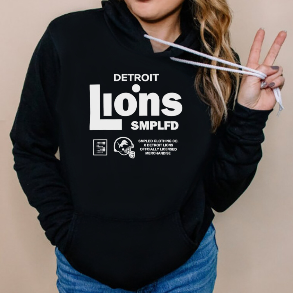 Shop Detroit Lions SMPLFD 2023 T-Shirt Clothing