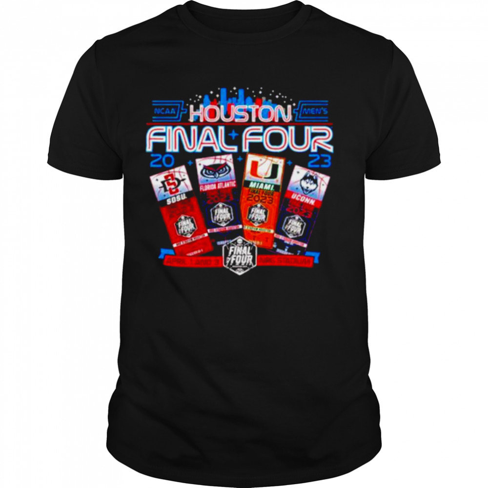 NCAA Men’s Houston Final Four 2023 April 1 and 3 NRG Stadium shirt