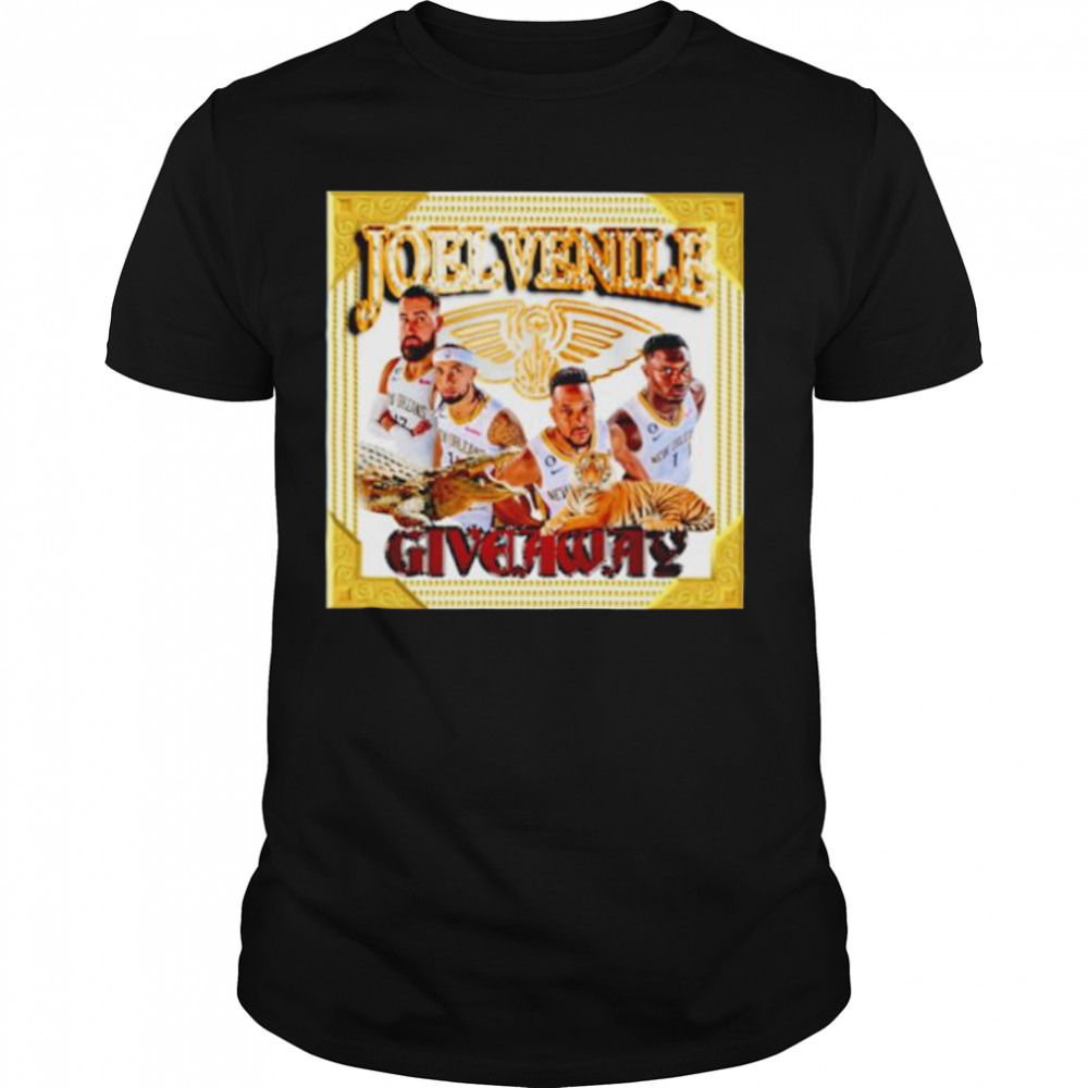 New Orleans Joel Venile Giveaway shirt