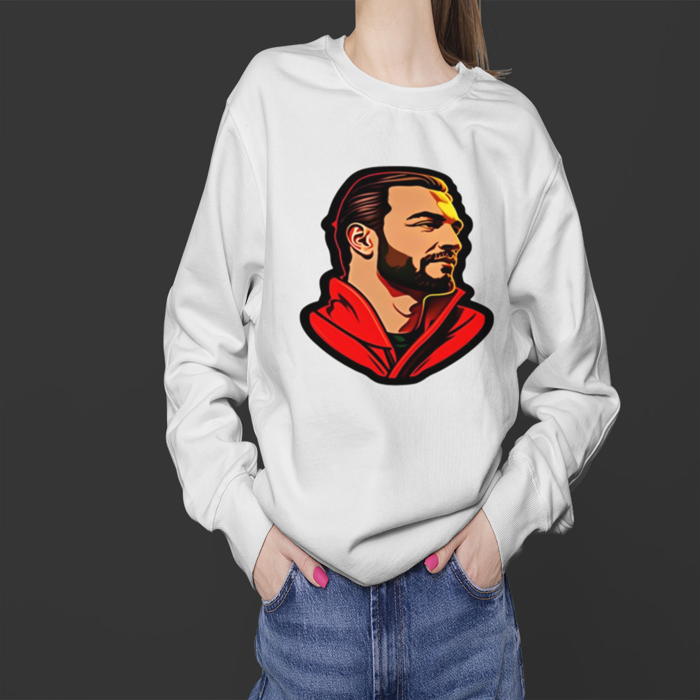 The God Giga Chad Meme Long Sleeve T-Shirt