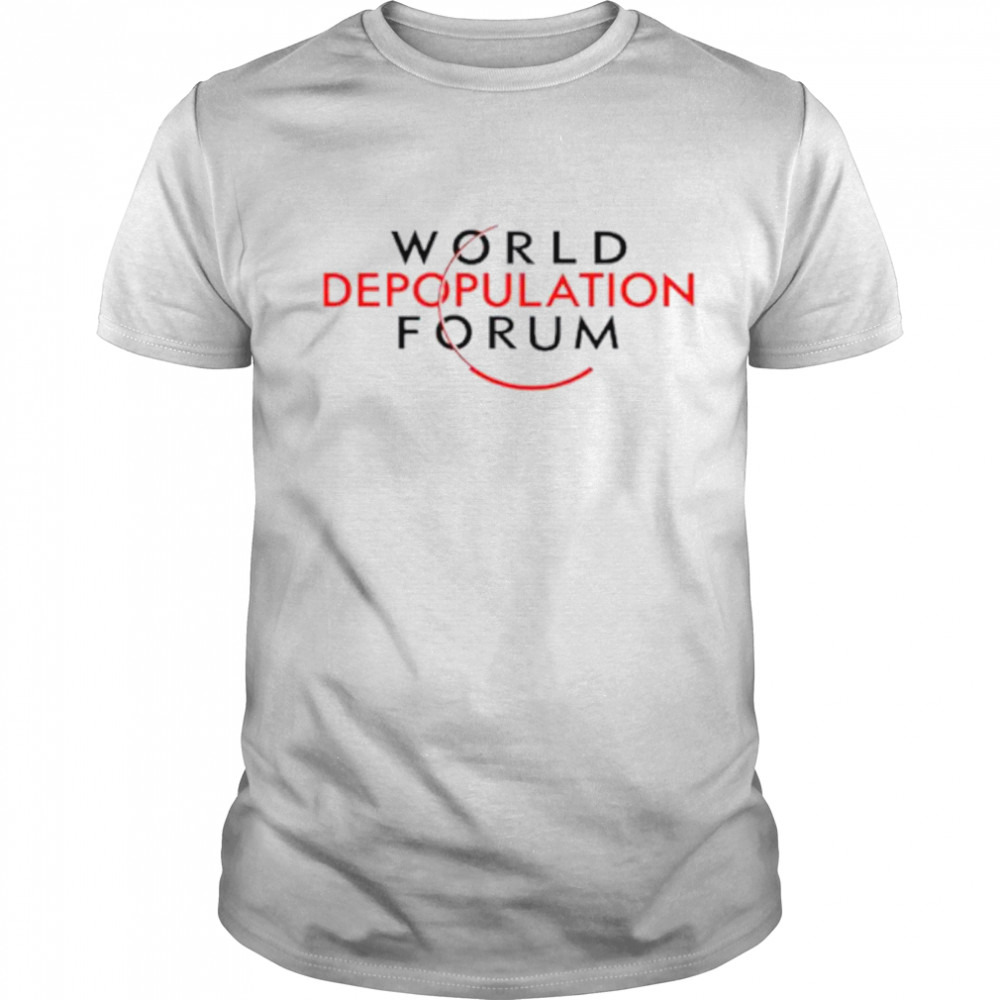 World Depopulation Forum Liz Churchill shirt