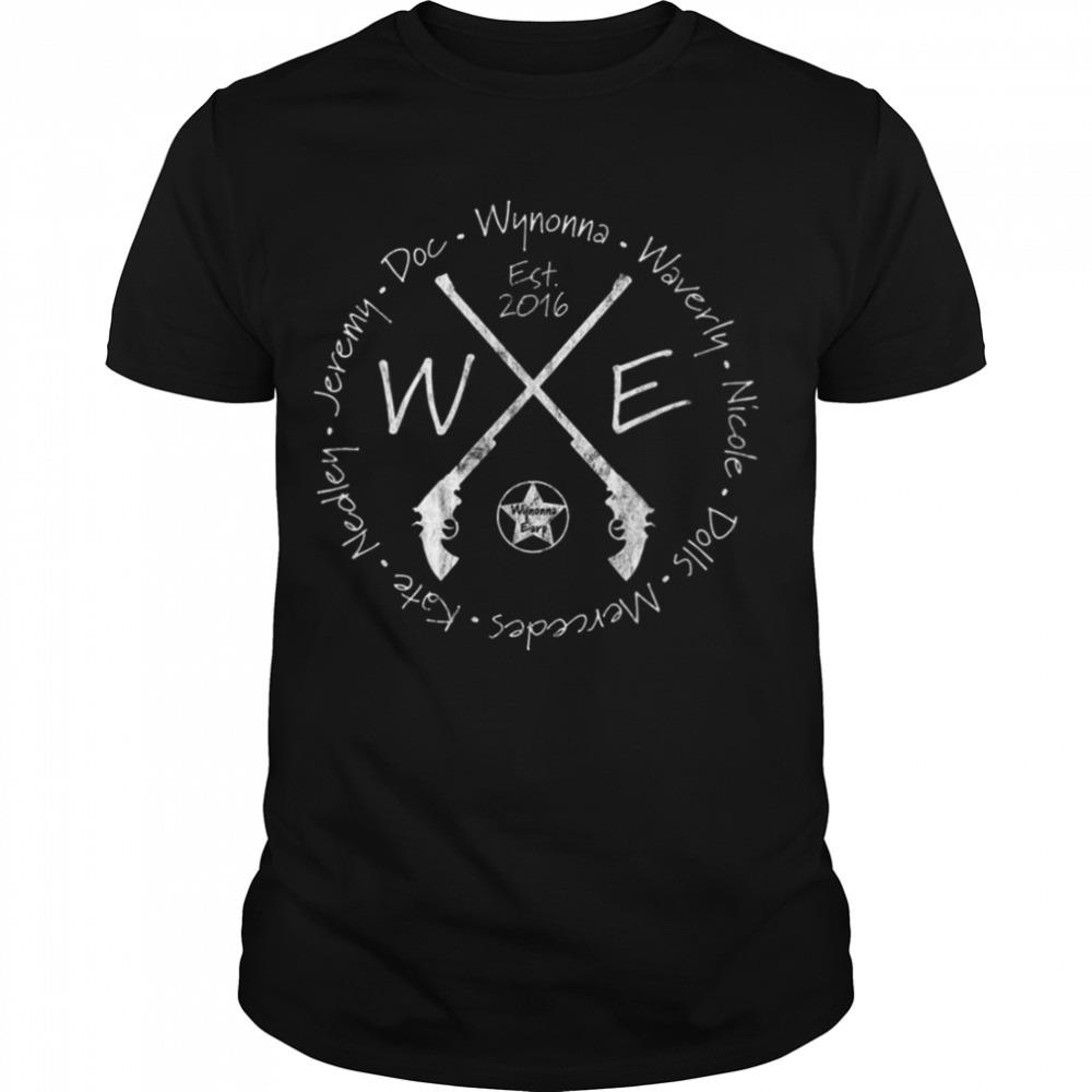Wynonna Earp Circle Black And White Peacemaker shirt