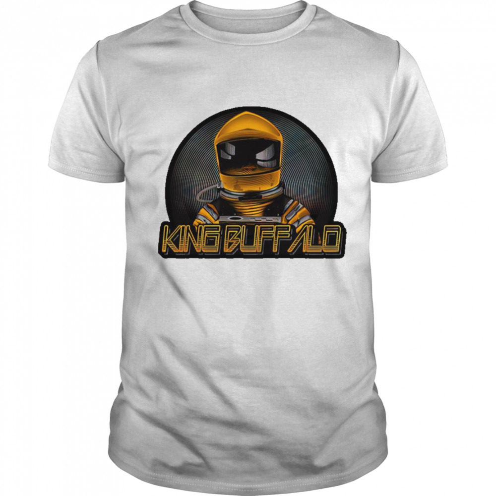 Yellow Helm Space Man King Buffalo shirt