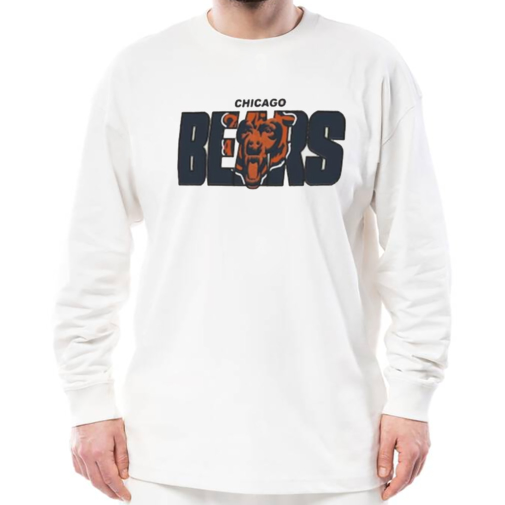 Lids Chicago Bears Antigua Bear Head Structure Woven Button-Down Long  Sleeve Shirt