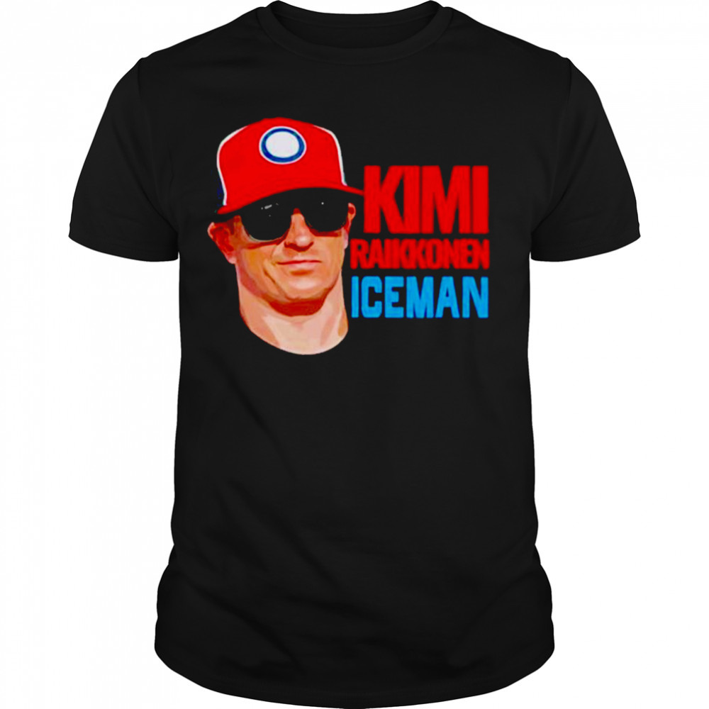 Digital Art Kimi Raikkonen Iceman Shirt