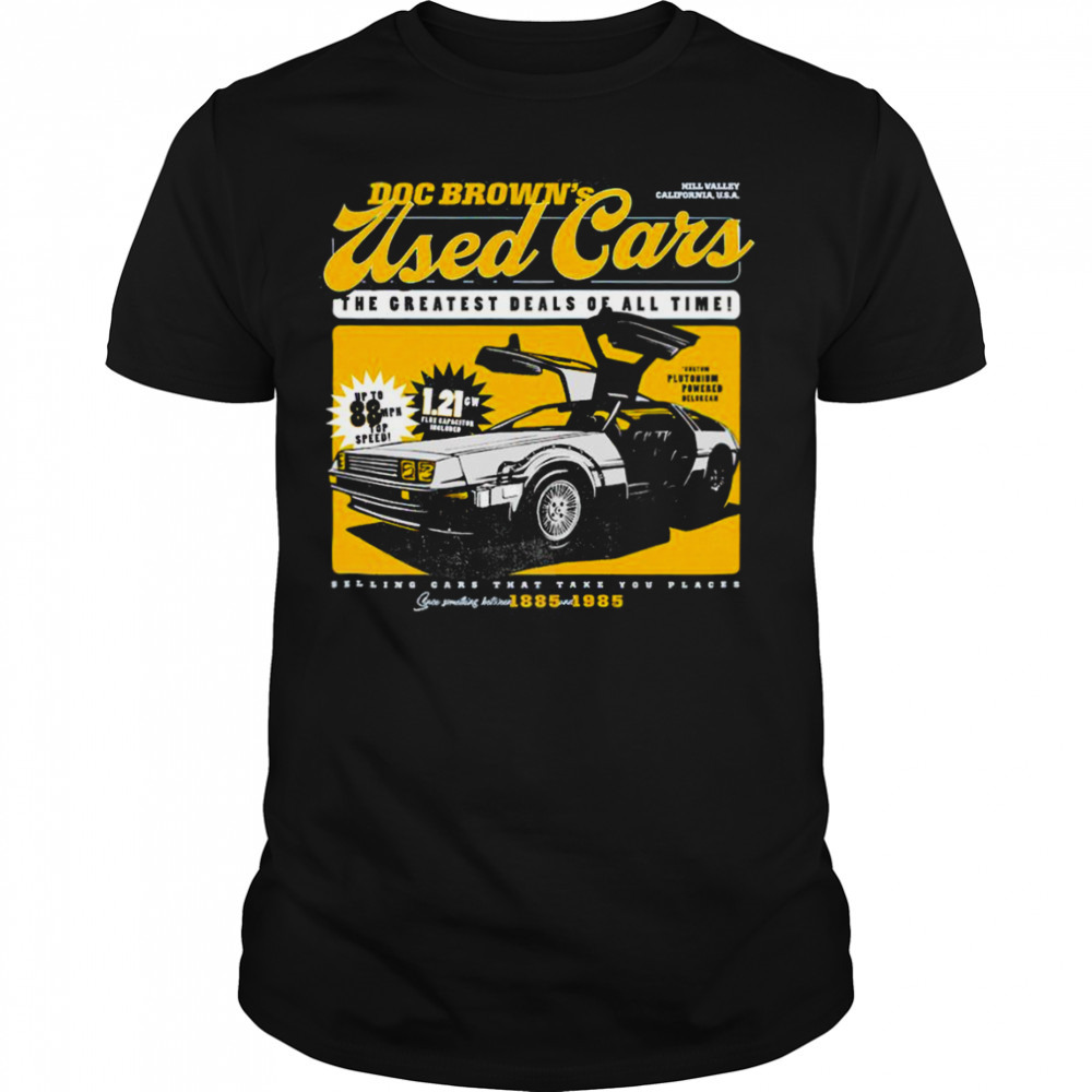Doc Brown’s Used Cars shirt