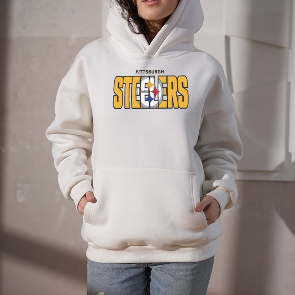 Pittsburgh Steelers New Era Women's Floral Pullover Hoodie - Gray