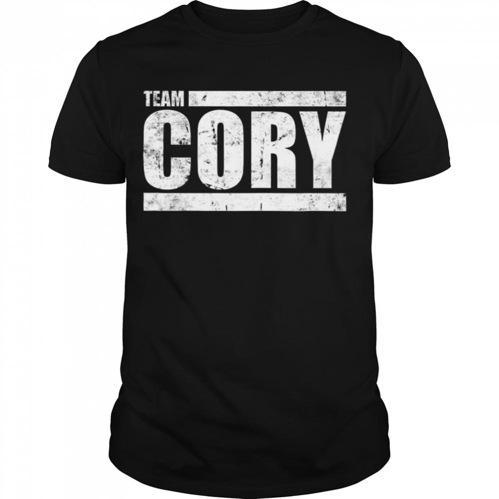 Team Cory Mtv The Challenge shirt