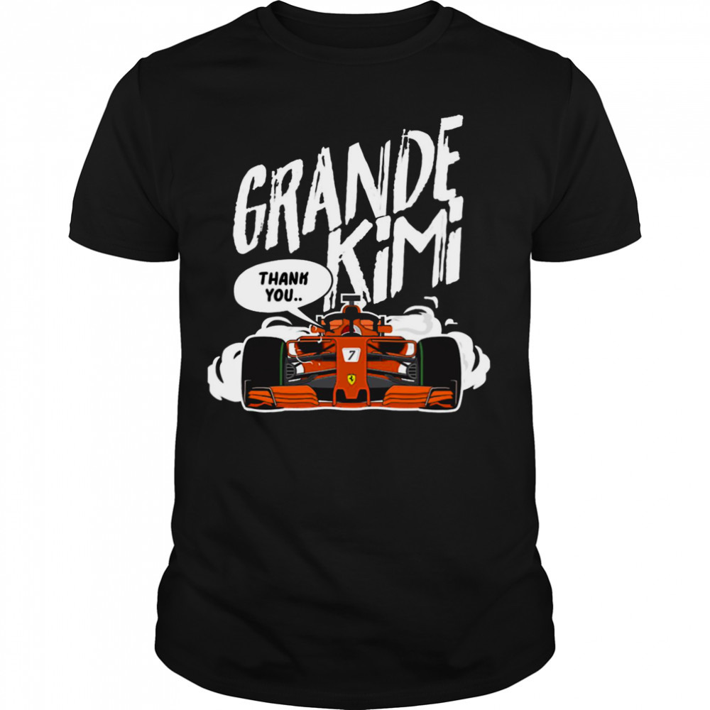 Grande Kimi Limited Edition Kimi Raikkonen shirt