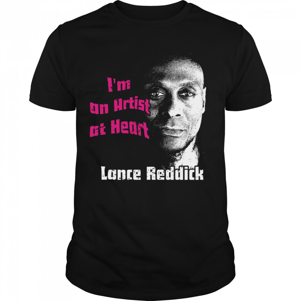 Lance Reddick Artist At Heart shirt