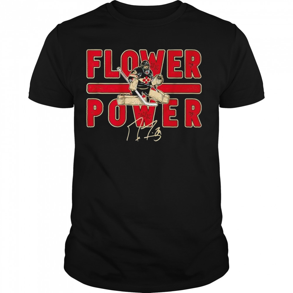 Marc-André Fleury Flower Power signature shirt