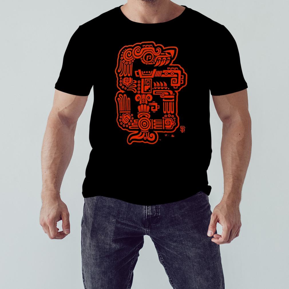 Youth San Francisco Giants Black Gigantes T-Shirt