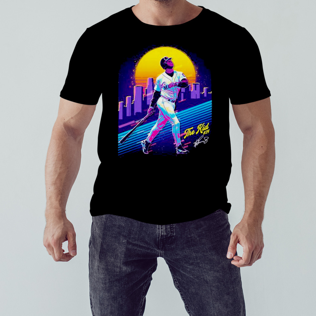 Retro Ken Griffey Jr The Kid Baseball Shirt