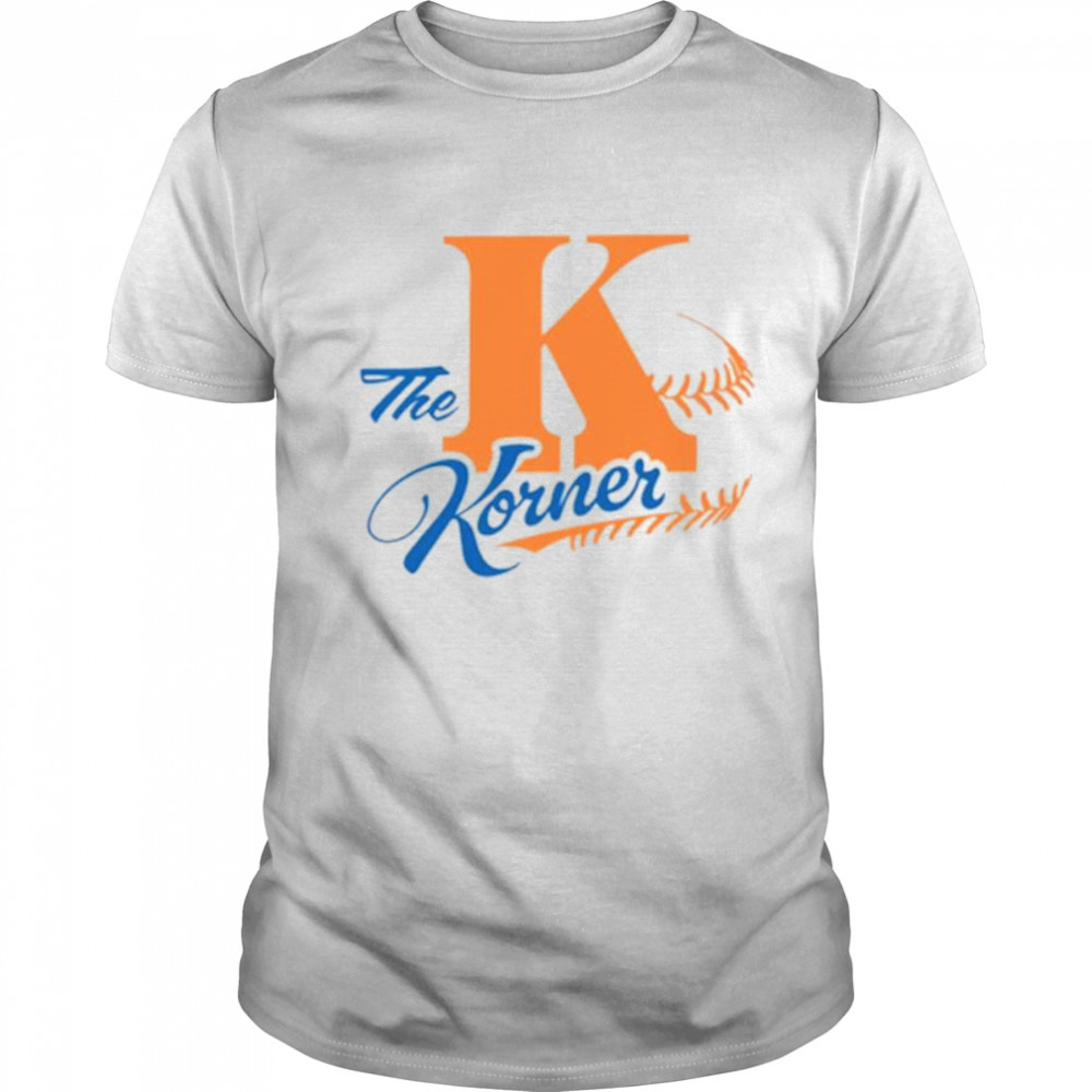 The K Korner baseball shirt