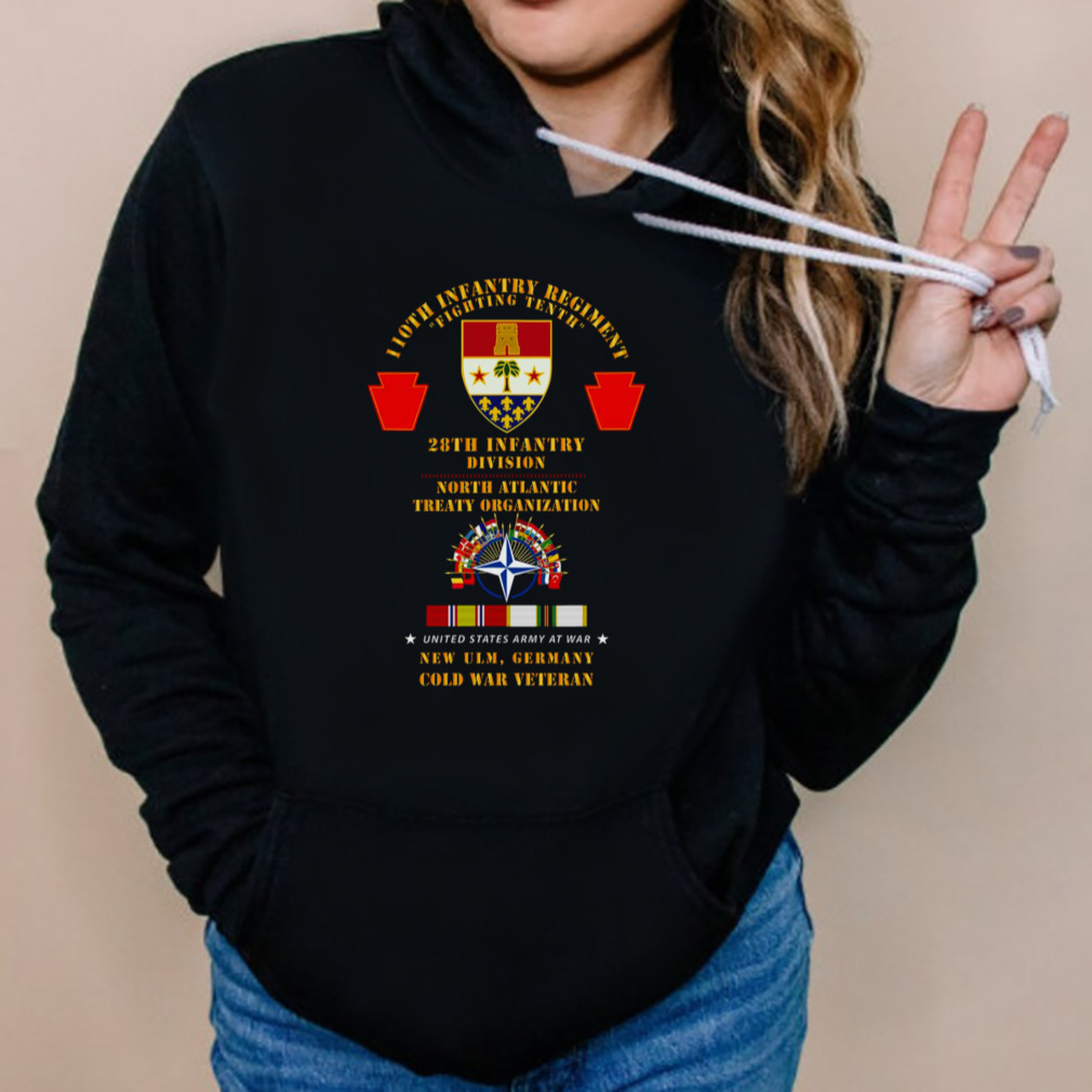 110th Infantry Regiment – 28th Inf Div Nato – New Ulm Germany shirt 5 Hoodies