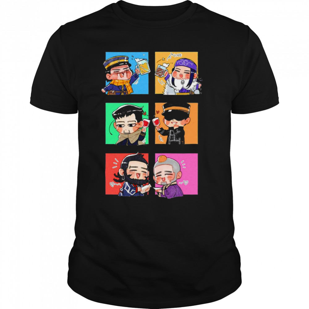 Aspira Cute Graphic Golden Kamuy shirt