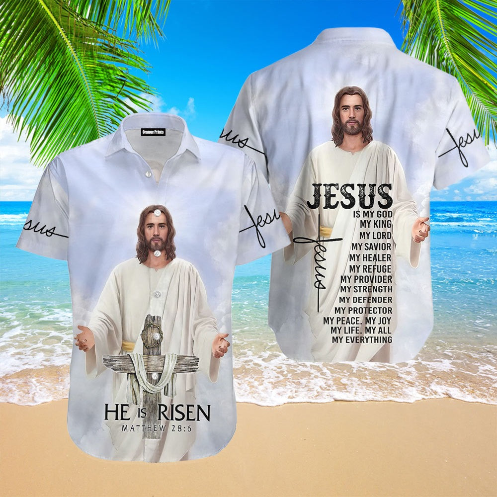Christian Jesus Easter Hawaiian Shirt