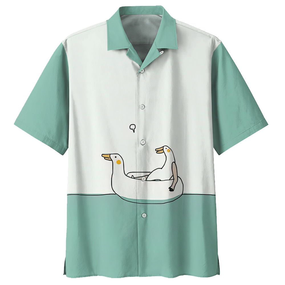 Duck Blue Amazing Design Unisex Hawaiian Shirt For Men And Women