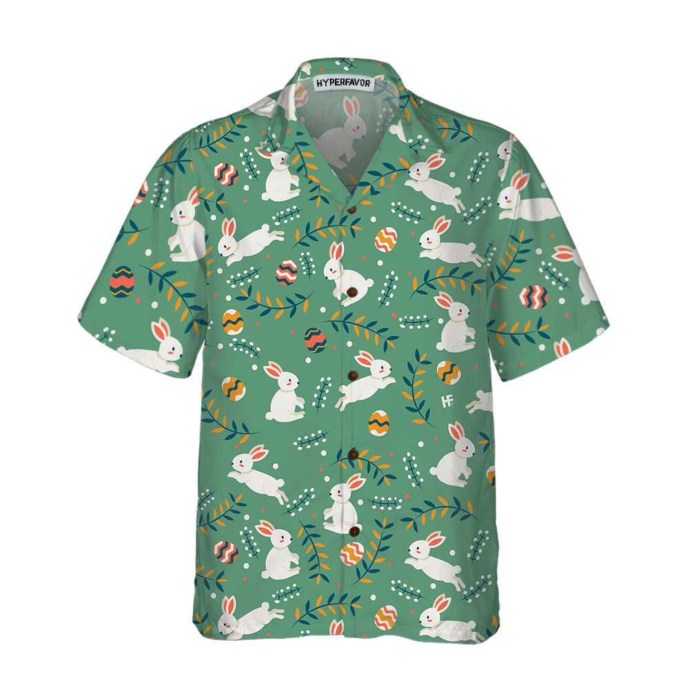 Easter Egg And Bunny Hawaiian Shirt