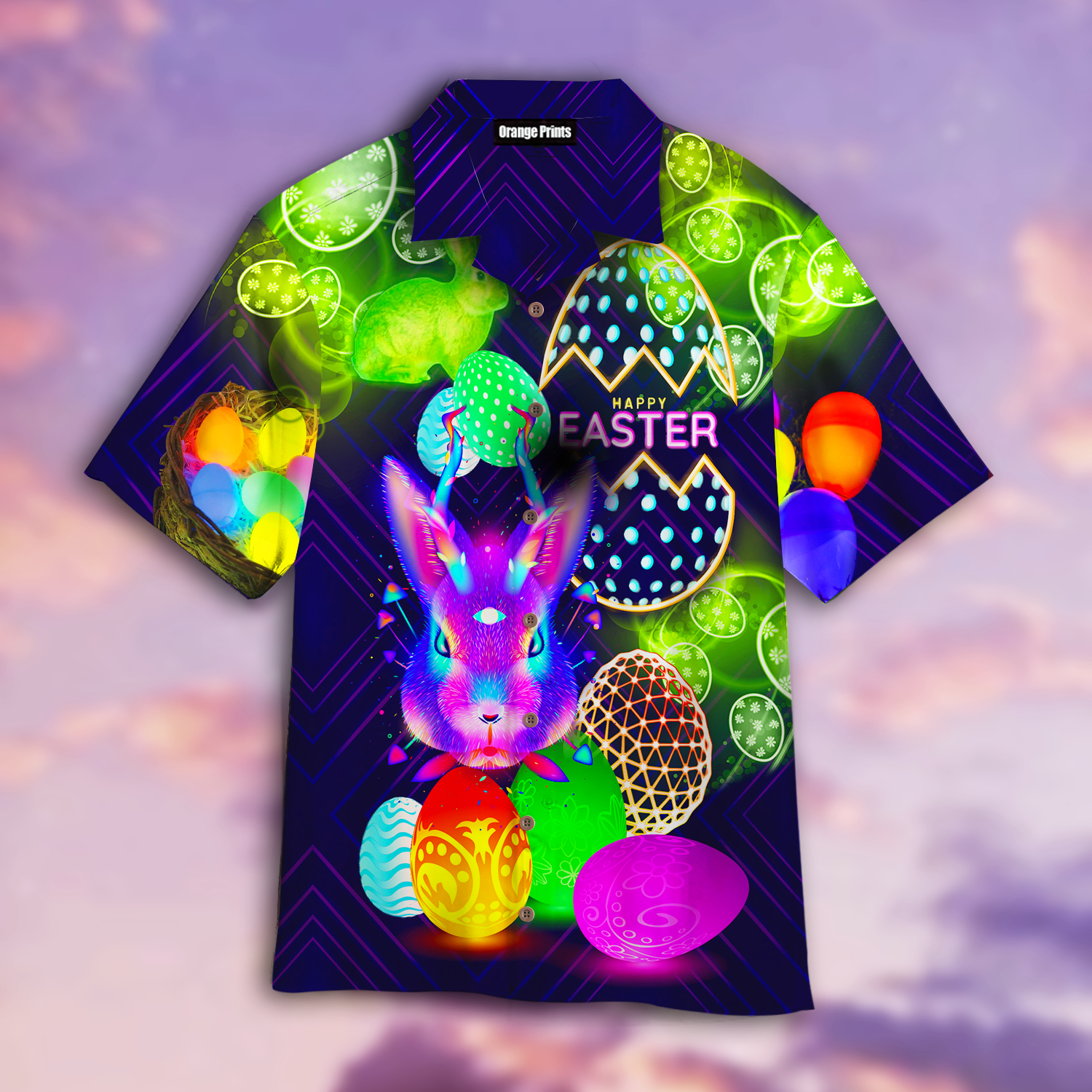 Happy Easter Hawaiian Unisex Shirt