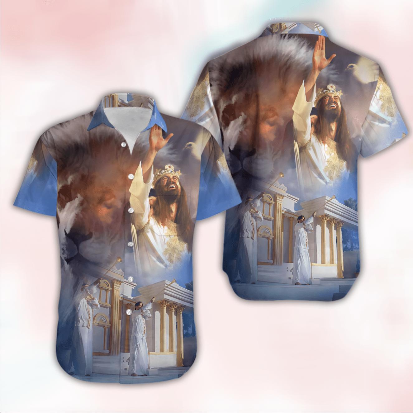 Happy Easter Jesus Hawaiian Shirt