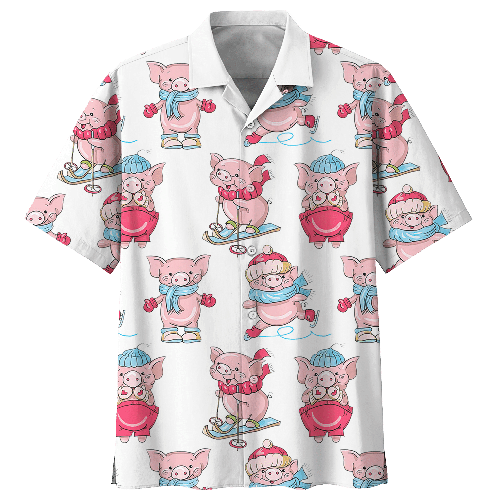 Pig Unisex Hawaiian Shirts