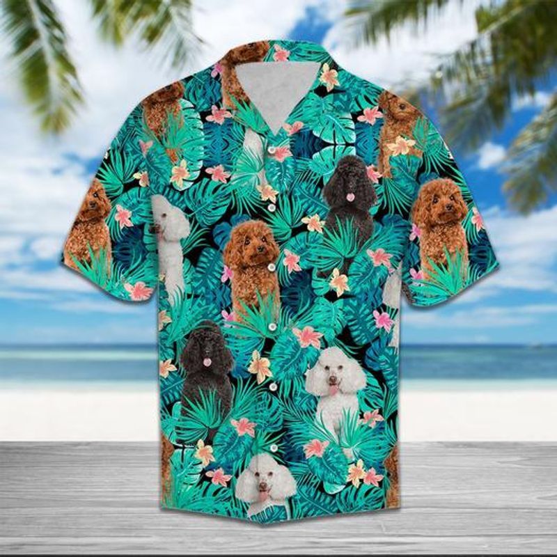 Poodle    Blue Amazing Design Unisex Hawaiian Shirt For Men And Women Dhc17063972