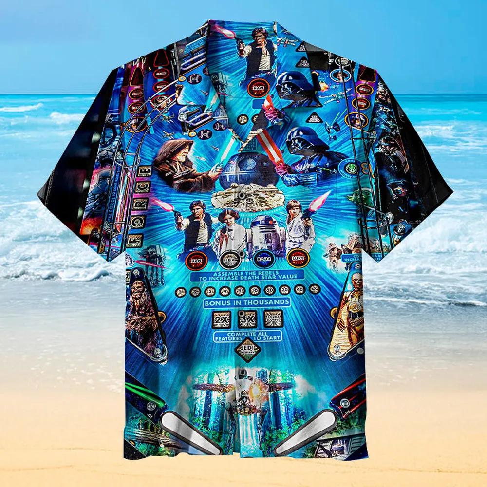 Star Wars Pinball Hawaiian Shirt - T-shirts