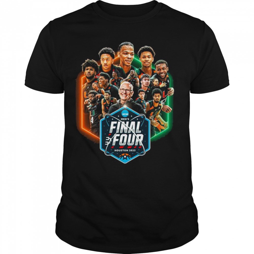 Team Basketball Miami Hurricanes 2023 NCAA Men’s Final Four shirt
