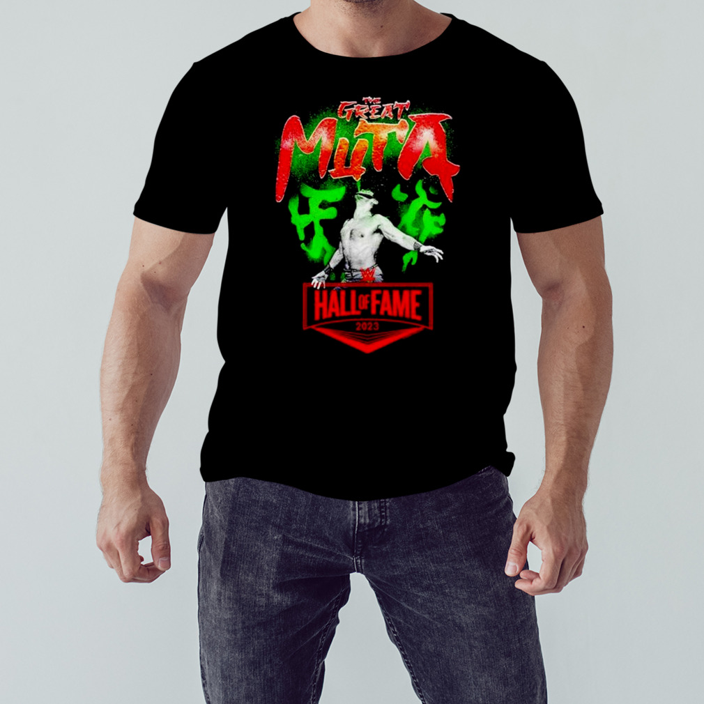 The Great Muta Hall of Fame 2023 shirt